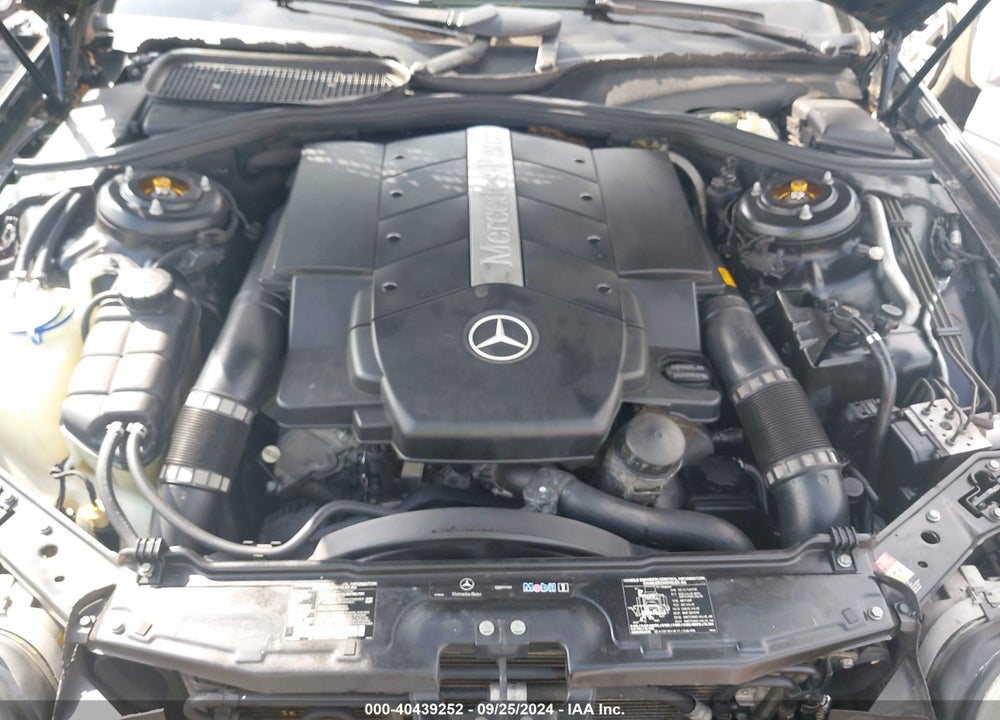 2003 MERCEDES-BENZ CL 500 VIN: WDBPJ75J03A038072