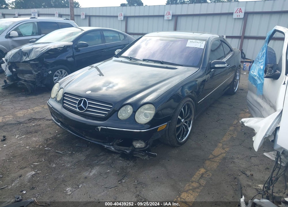 2003 MERCEDES-BENZ CL 500 VIN: WDBPJ75J03A038072