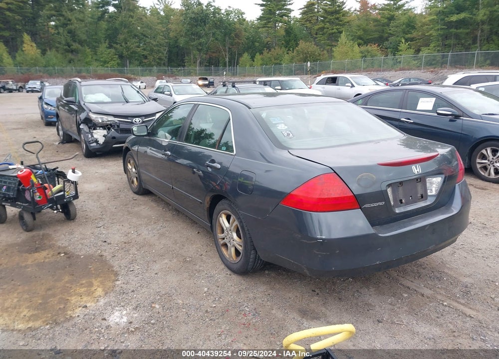 2006 HONDA ACCORD 2.4 SE VIN: 1HGCM55306A116918