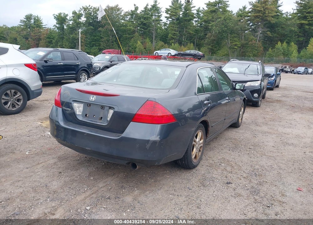 2006 HONDA ACCORD 2.4 SE VIN: 1HGCM55306A116918
