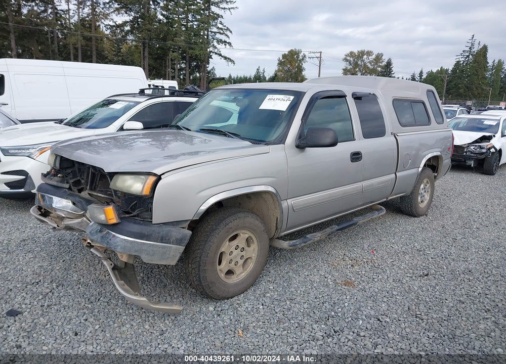 2004 CHEVROLET SILVERADO 1500 LS/LT/WORK TRUCK/Z71 VIN: 2GCEK19V441315141