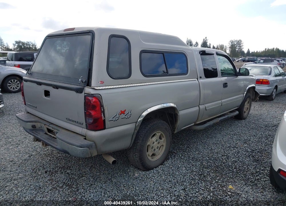 2004 CHEVROLET SILVERADO 1500 LS/LT/WORK TRUCK/Z71 VIN: 2GCEK19V441315141