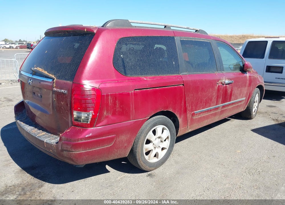 2007 HYUNDAI ENTOURAGE GLS/LIMITED/SE VIN: KNDMC233676016334
