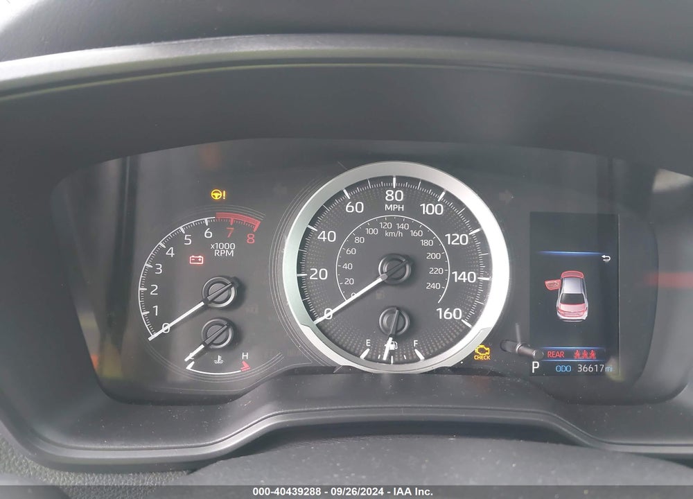 2022 TOYOTA COROLLA LE VIN: 5YFEPMAE4NP281297