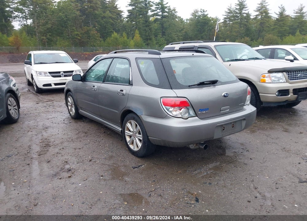 2006 SUBARU IMPREZA 2.5I VIN: JF1GG67636H812562