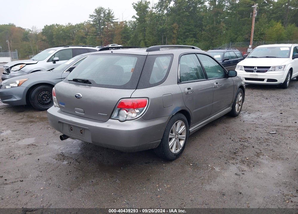 2006 SUBARU IMPREZA 2.5I VIN: JF1GG67636H812562