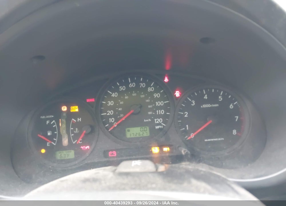 2006 SUBARU IMPREZA 2.5I VIN: JF1GG67636H812562