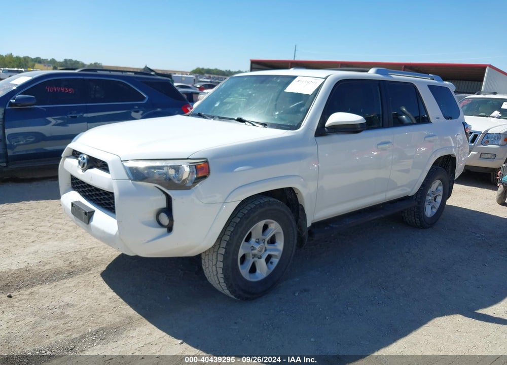 2016 TOYOTA 4RUNNER SR5 VIN: JTEZU5JR8G5123690