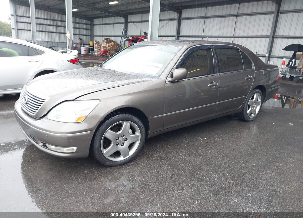 2005 LEXUS LS 430 VIN: JTHBN36F055021124