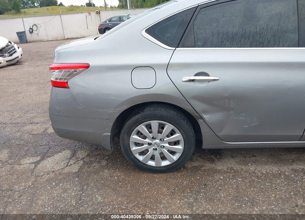 2014 NISSAN SENTRA S VIN: 3N1AB7AP7EY318698