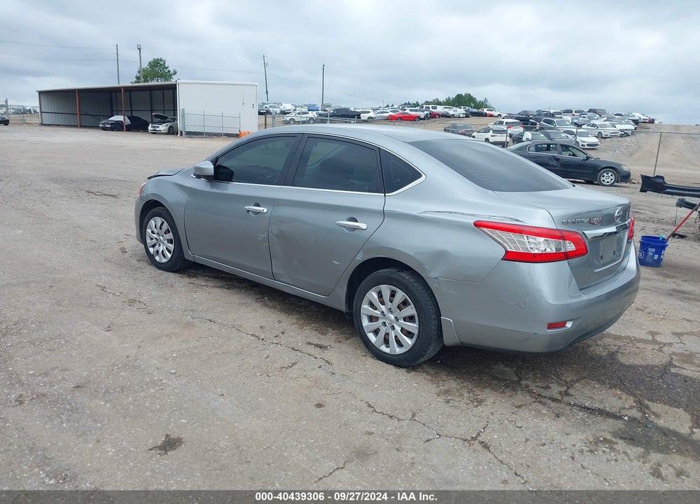 2014 NISSAN SENTRA S VIN: 3N1AB7AP7EY318698