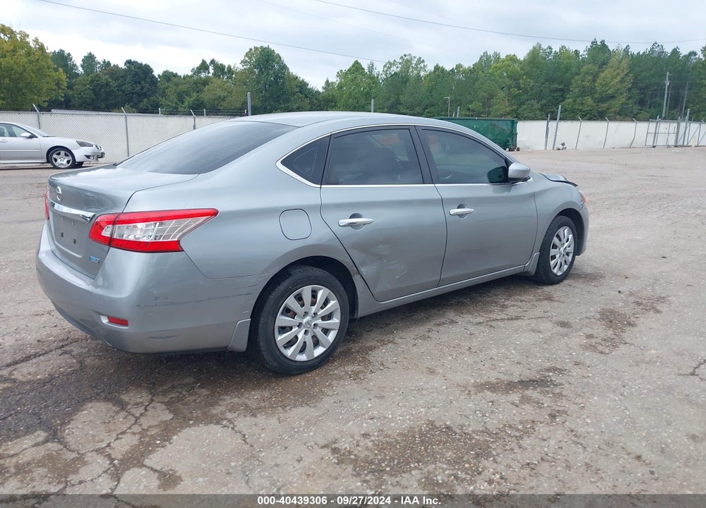 2014 NISSAN SENTRA S VIN: 3N1AB7AP7EY318698