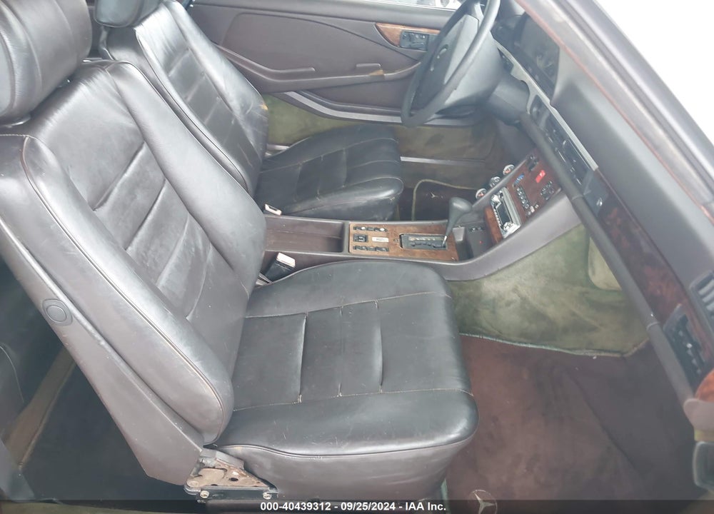 1985 MERCEDES-BENZ 500 SEC VIN: WDBCA44D4FA191034