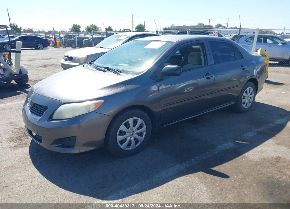 2009 TOYOTA COROLLA VIN: JTDBL40E79J027691