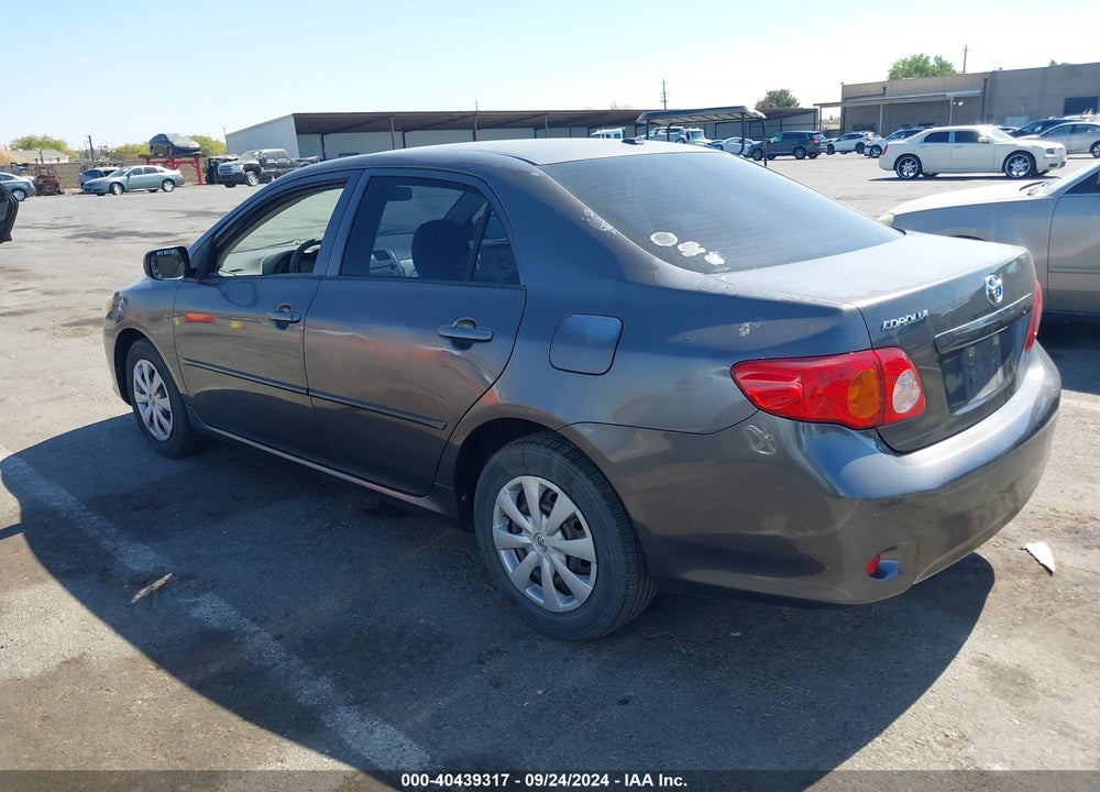 2009 TOYOTA COROLLA VIN: JTDBL40E79J027691