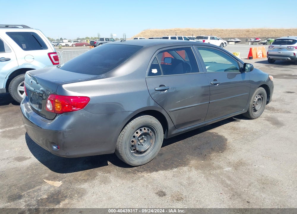 2009 TOYOTA COROLLA VIN: JTDBL40E79J027691