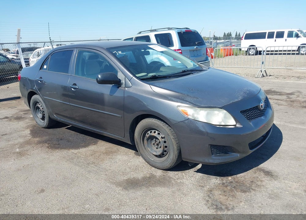 2009 TOYOTA COROLLA VIN: JTDBL40E79J027691