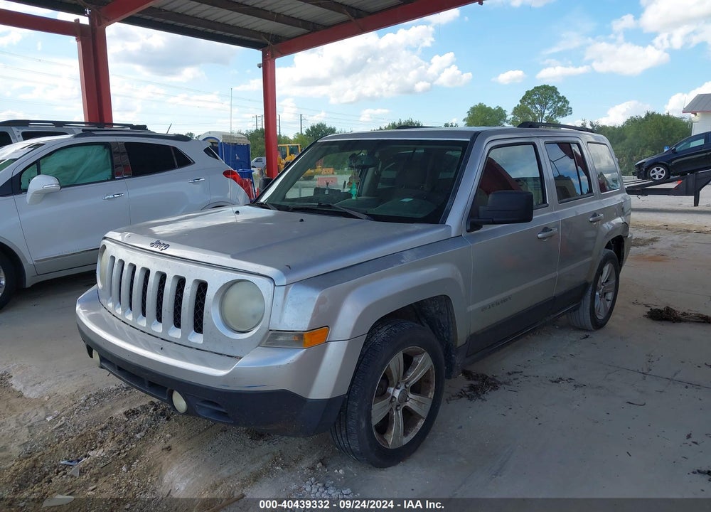 2012 JEEP PATRIOT LATITUDE VIN: 1C4NJPFA8CD551320