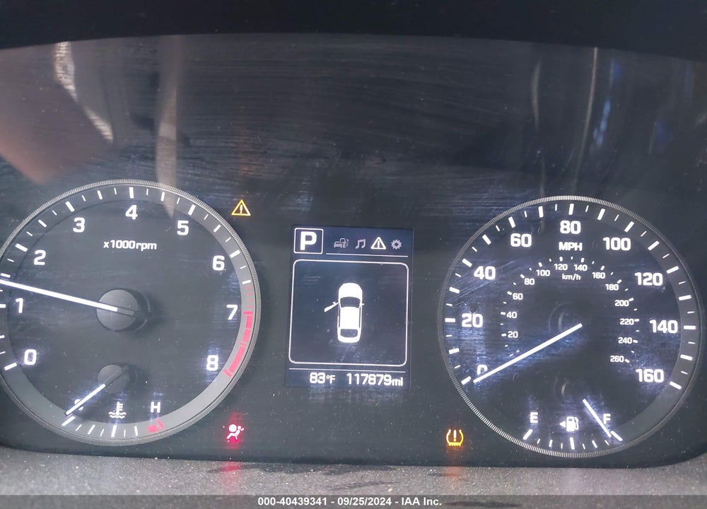 2017 HYUNDAI SONATA VIN: 5NPE24AFXHH492027