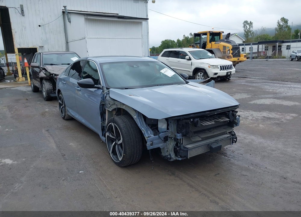 2022 HONDA ACCORD SPORT VIN: 1HGCV1F39NA007778