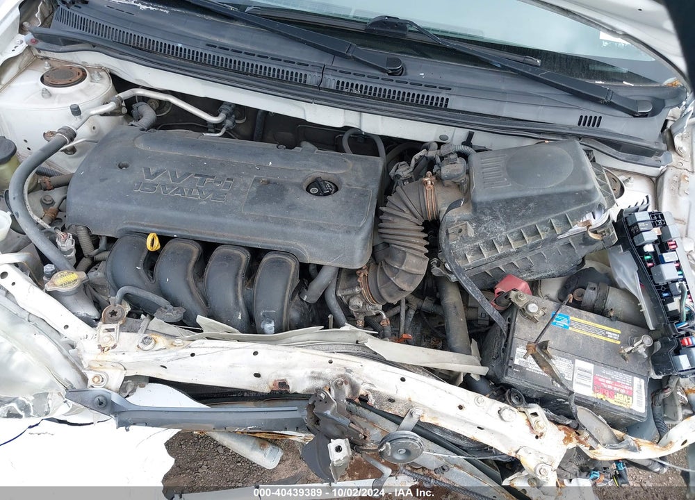 2008 TOYOTA COROLLA LE VIN: 2T1BR32EX8C867612