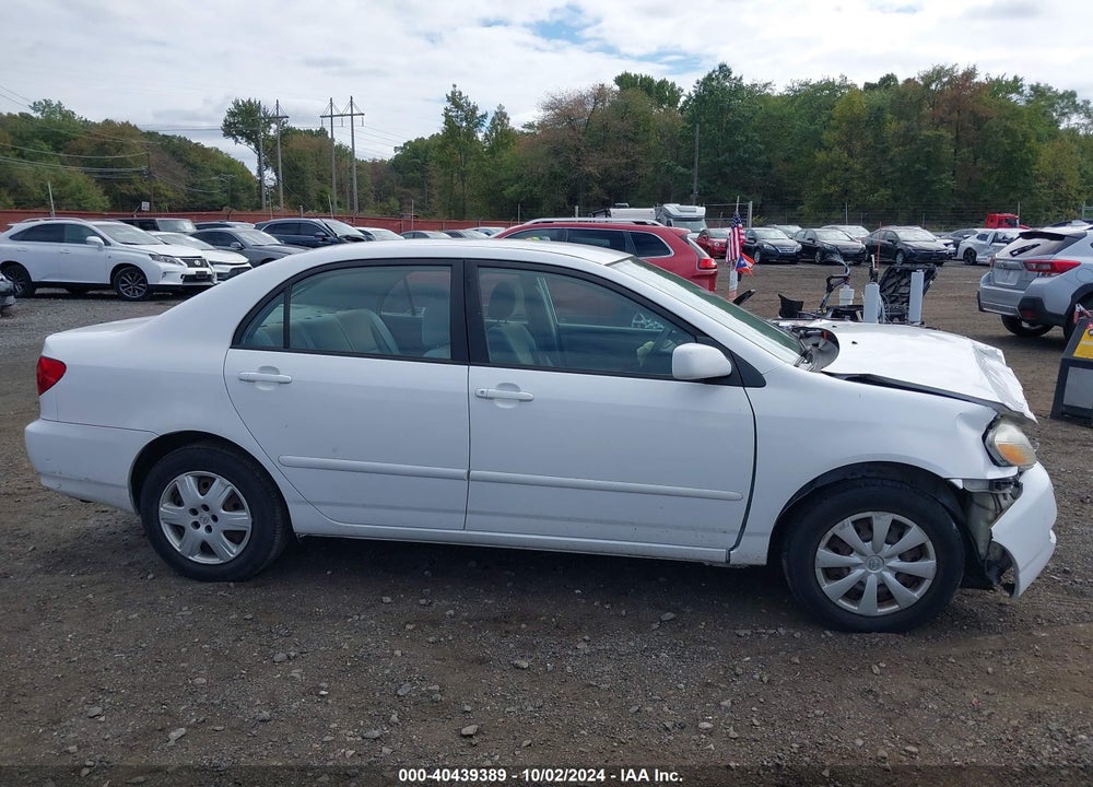 2008 TOYOTA COROLLA LE VIN: 2T1BR32EX8C867612