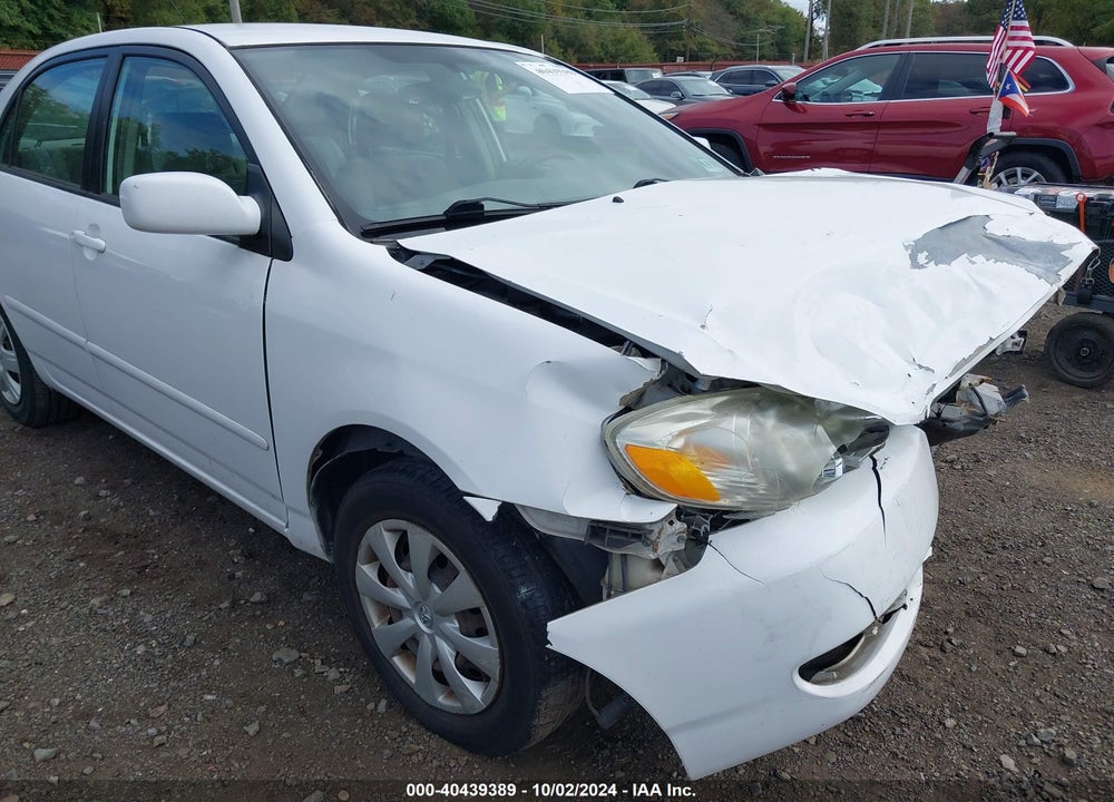 2008 TOYOTA COROLLA LE VIN: 2T1BR32EX8C867612