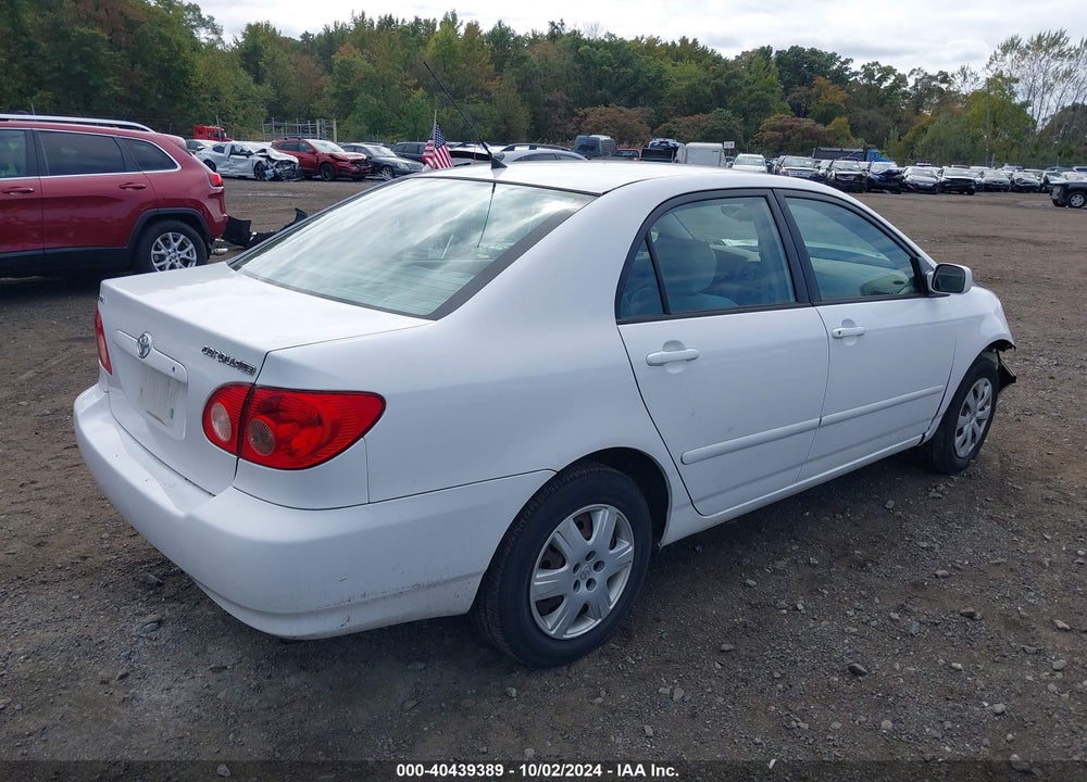 2008 TOYOTA COROLLA LE VIN: 2T1BR32EX8C867612