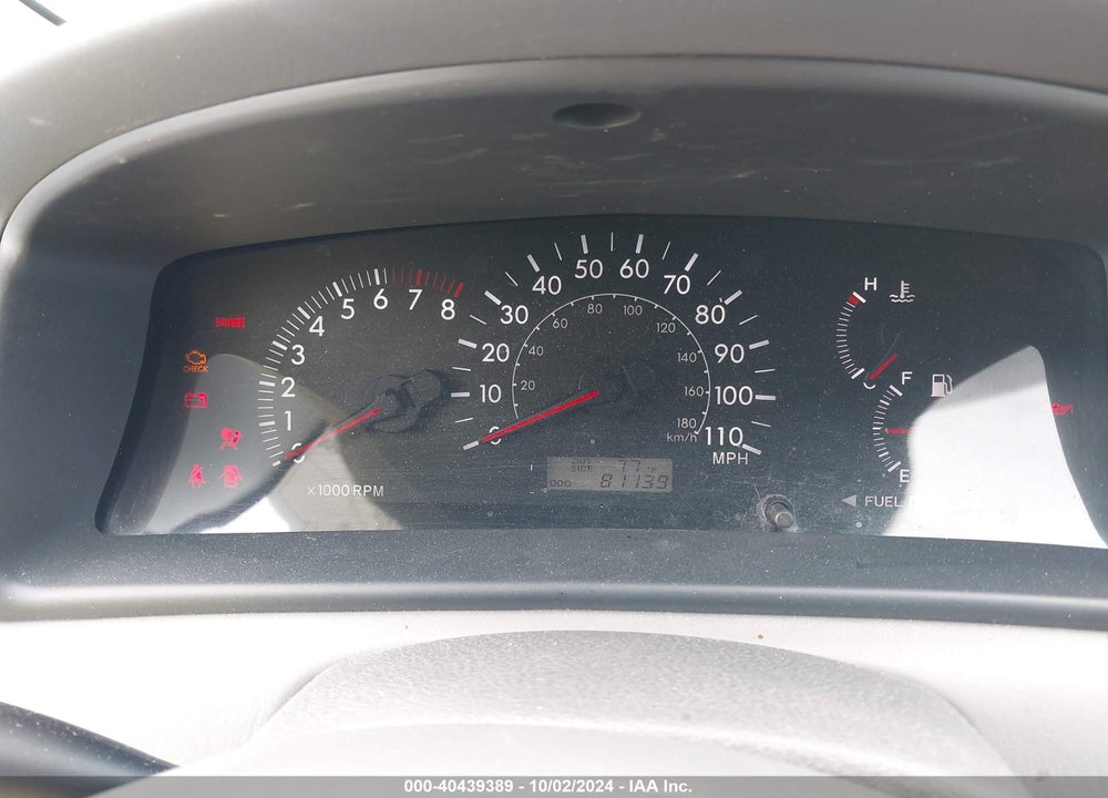 2008 TOYOTA COROLLA LE VIN: 2T1BR32EX8C867612
