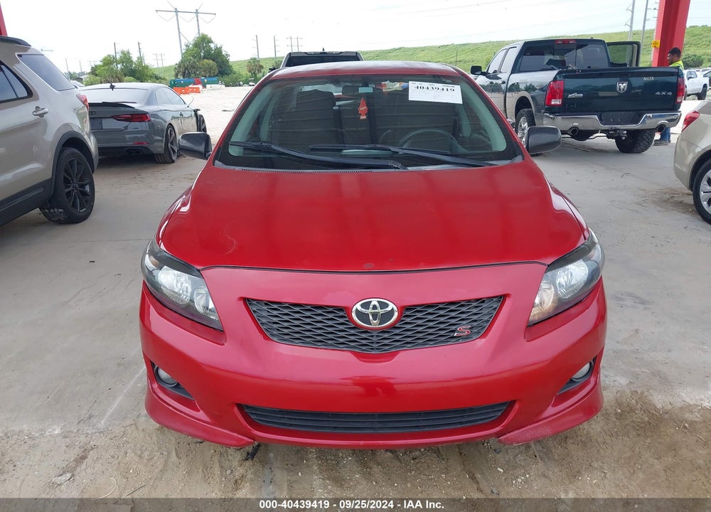 2009 TOYOTA COROLLA S VIN: 2T1BU40E39C147495