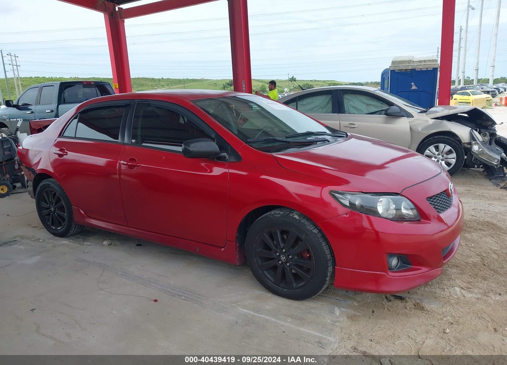 2009 TOYOTA COROLLA S VIN: 2T1BU40E39C147495