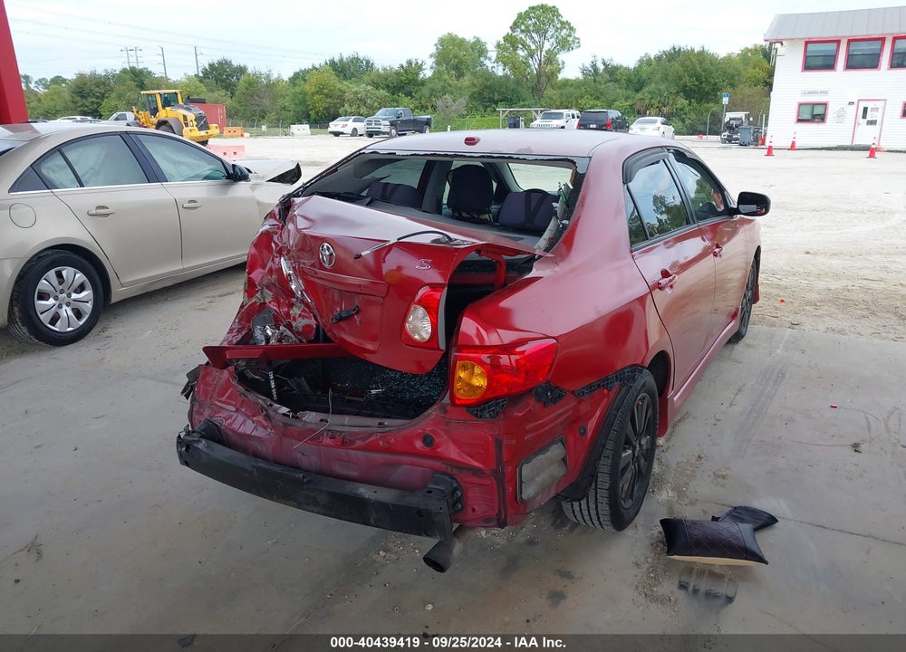 2009 TOYOTA COROLLA S VIN: 2T1BU40E39C147495