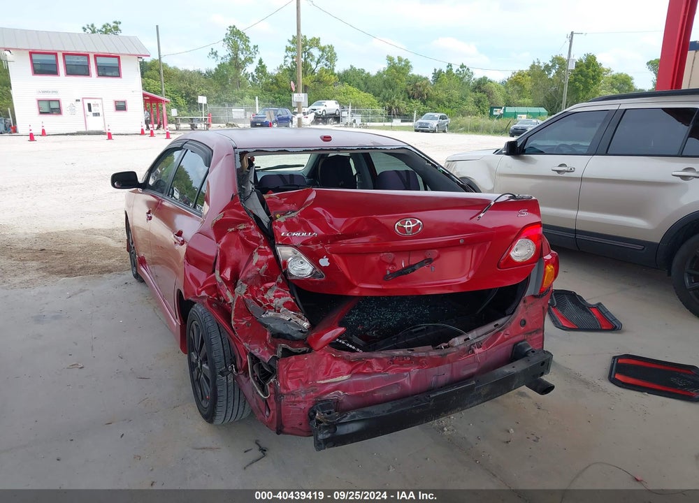 2009 TOYOTA COROLLA S VIN: 2T1BU40E39C147495