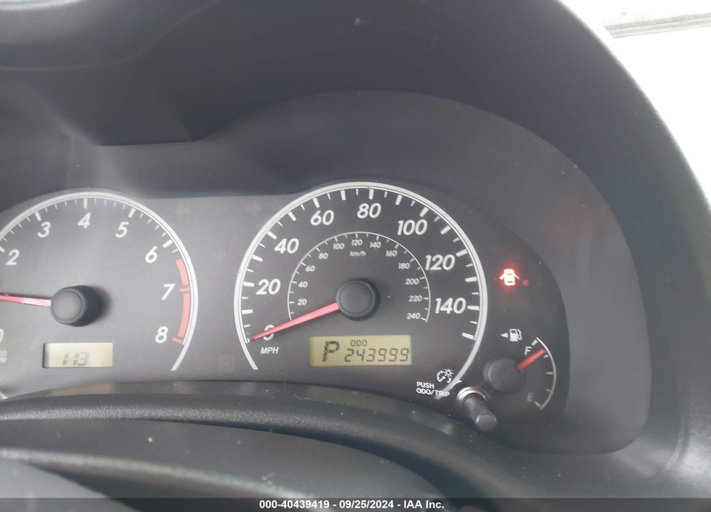 2009 TOYOTA COROLLA S VIN: 2T1BU40E39C147495