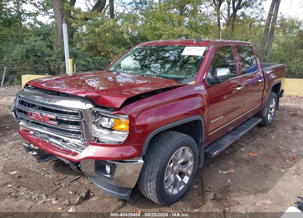 2015 GMC SIERRA 1500 SLT VIN: 3GTU2VEC5FG382803