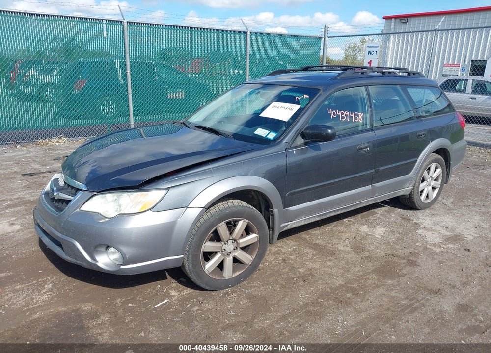 2009 SUBARU OUTBACK 2.5I VIN: 4S4BP61C897335863