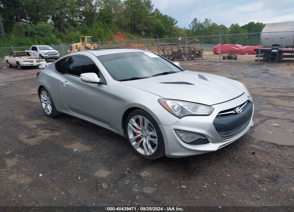 2013 HYUNDAI GENESIS 3.8 TRACK VIN: KMHHU6KJ4DU103481
