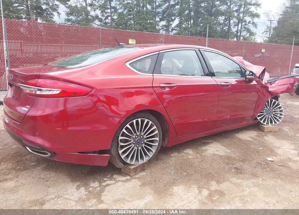 2017 FORD FUSION SE VIN: 3FA6P0H98HR194917