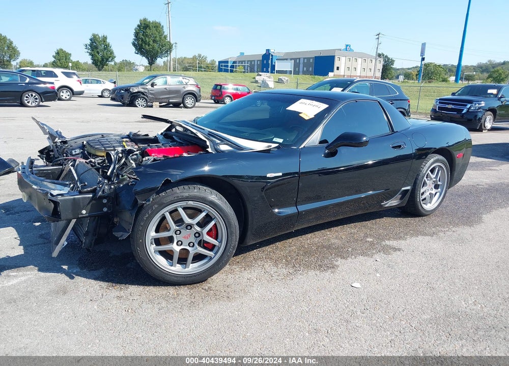 2003 CHEVROLET CORVETTE Z06 HARDTOP VIN: 1G1YY12SX35111025