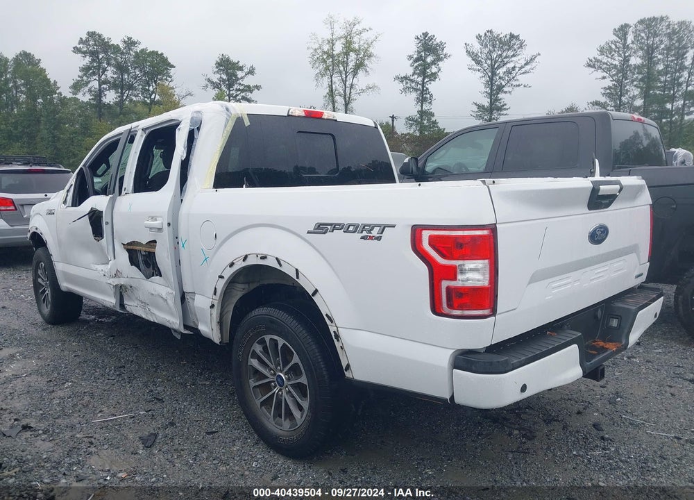 2018 FORD F-150 XLT VIN: 1FTEW1EP0JKE05619