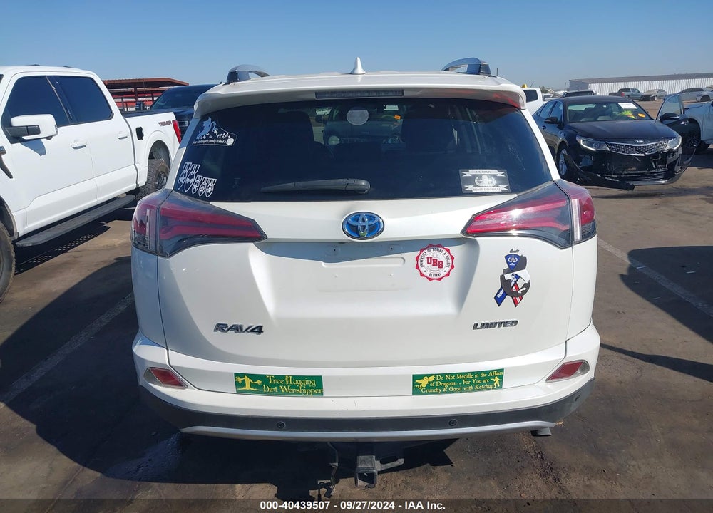 2016 TOYOTA RAV4 HYBRID LIMITED VIN: JTMDJREV4GD026501