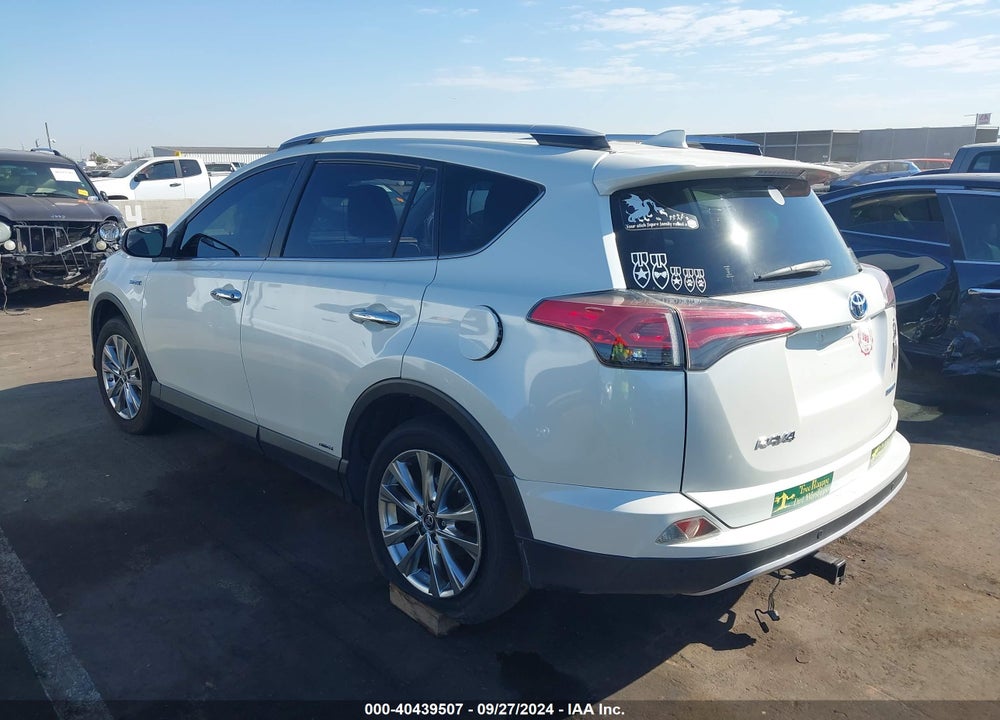 2016 TOYOTA RAV4 HYBRID LIMITED VIN: JTMDJREV4GD026501