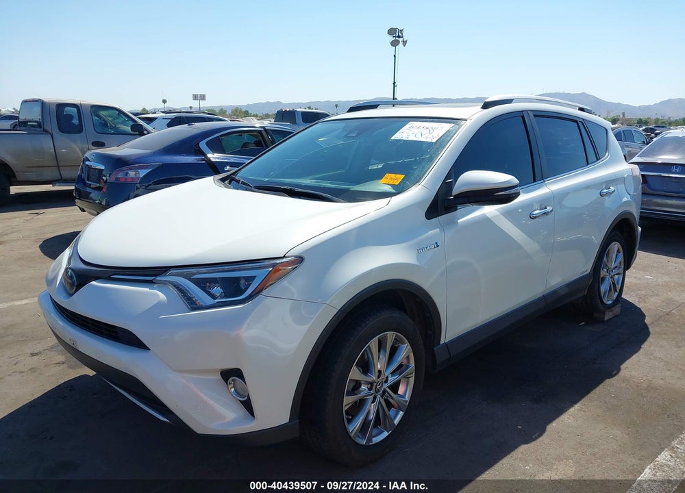 2016 TOYOTA RAV4 HYBRID LIMITED VIN: JTMDJREV4GD026501