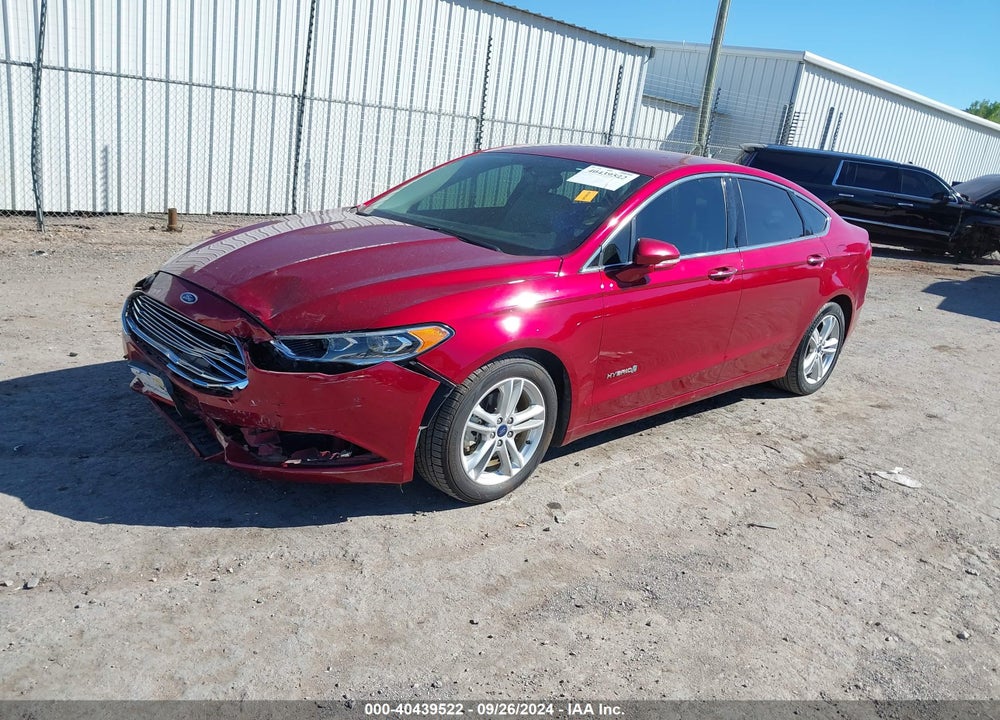 2018 FORD FUSION HYBRID SE VIN: 3FA6P0LU2JR203578