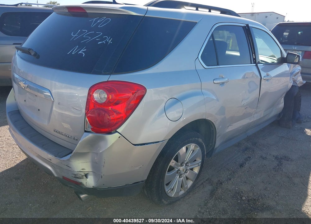 2011 CHEVROLET EQUINOX 2LT VIN: 2CNFLPE52B6320327