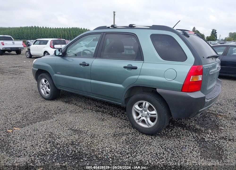 2007 KIA SPORTAGE LX V6 VIN: KNDJE723877422704