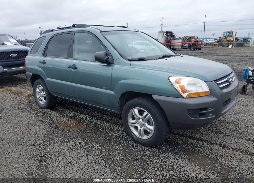 2007 KIA SPORTAGE LX V6 VIN: KNDJE723877422704