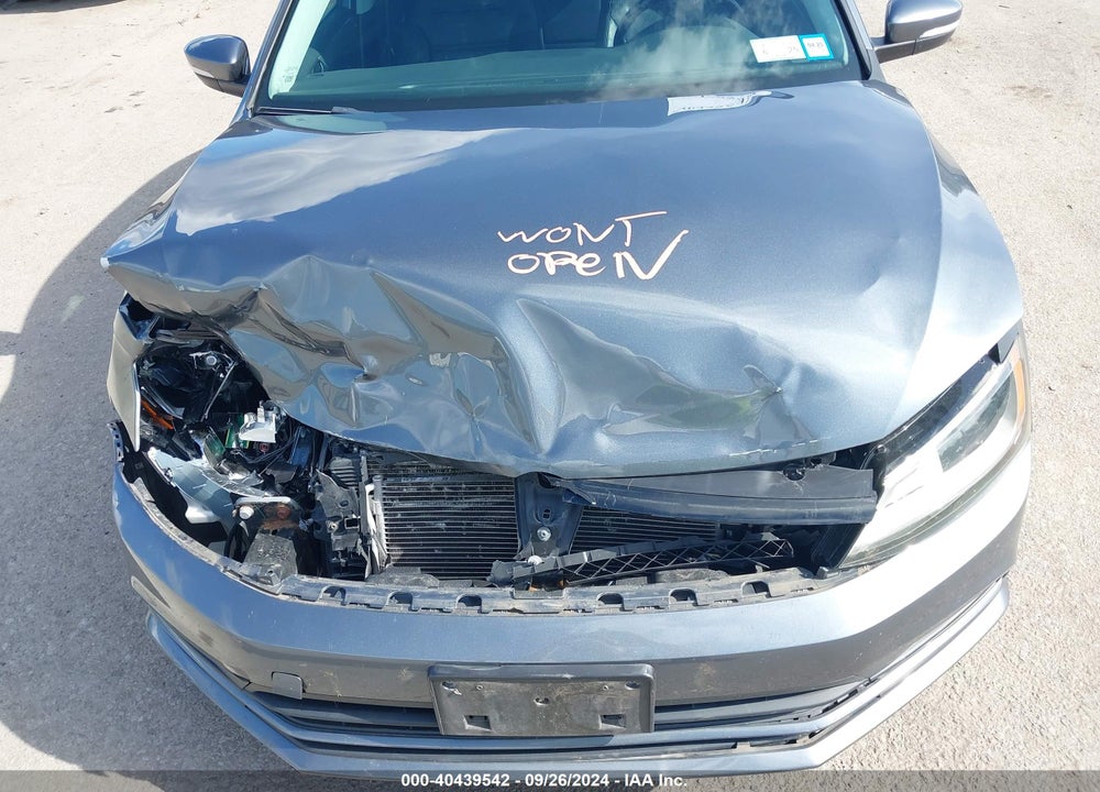 2017 VOLKSWAGEN JETTA VIN: 3VWB67AJ8HM299072