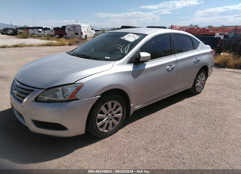 2015 NISSAN SENTRA FE+ S VIN: 3N1AB7AP6FY289406