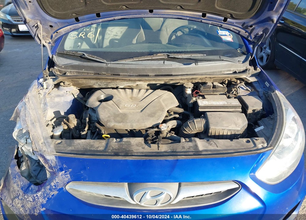 2014 HYUNDAI ACCENT GLS VIN: KMHCT4AE3EU674421
